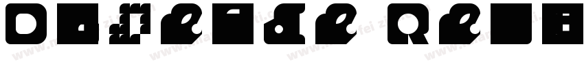Doublewide Regular G字体转换